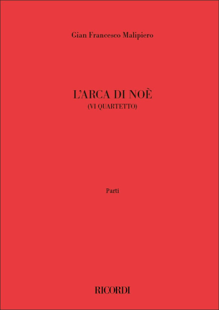 L' Arca Di Noe (Vi Quart.)